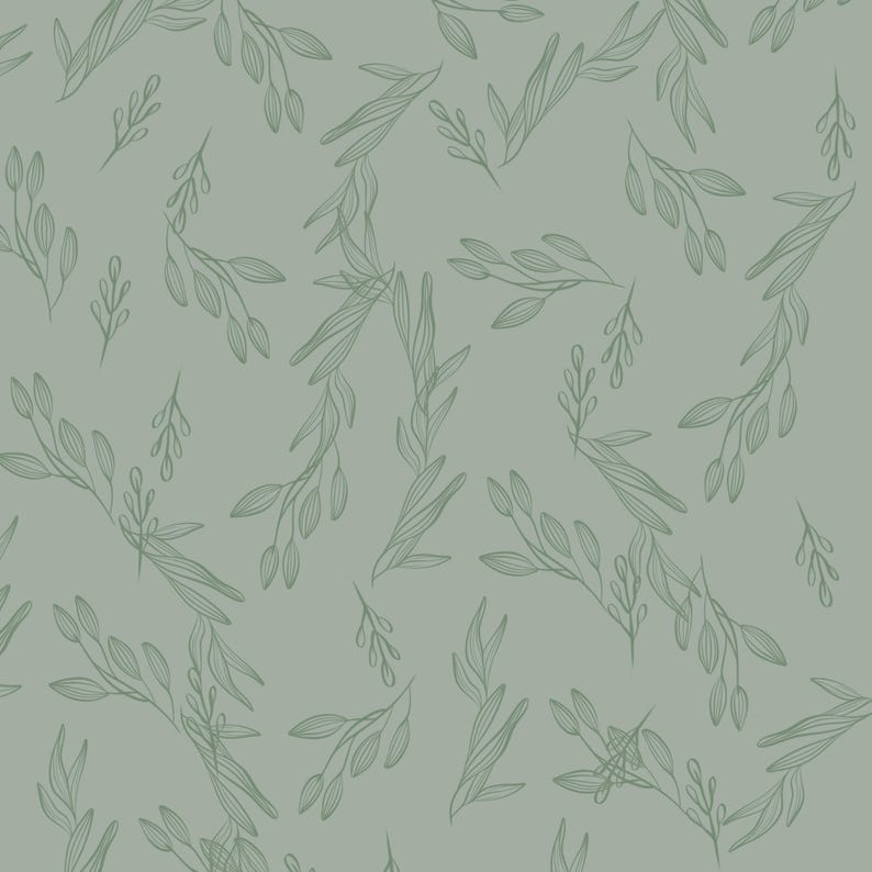 Coquette Seamless Pattern Brushes for Procreate! Flower Wallpaper, Botanical Lines, Floral, Vintage Floral Bouquets instant download) image 13