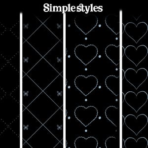 Coquette Seamless Pattern Brushes for Procreate! Patterns, Bows, Lines, Floral, Vintage Patterns for Beginners (instant download) image 5