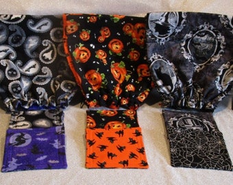tea lover gift TEA COZY Small 2-3 cup size in Spooky Halloween print teapot warmer