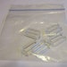 5 Clear Plastic Bathing Suit, Bra S Hooks 1”
