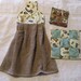 Cabin Tea Towel, 2 Pot Holders & Coaster Set