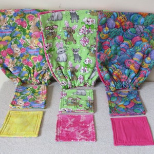 Easter Tea Cozy & Matching Coaster Sets, Large - 6 to 8 cups