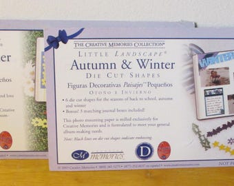 Creative Memories Little Landscapes Die Cut Shapes