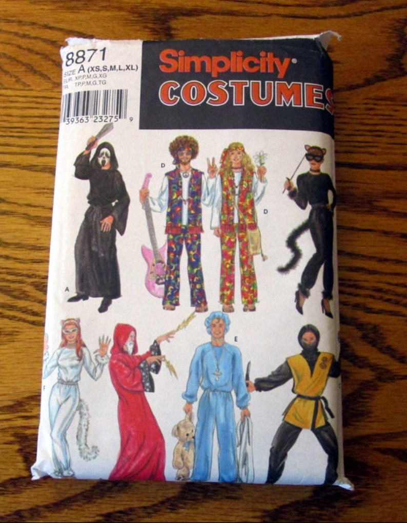 Halloween Costume Sewing Patterns Toddler & Child Sizes 3 to Etsy