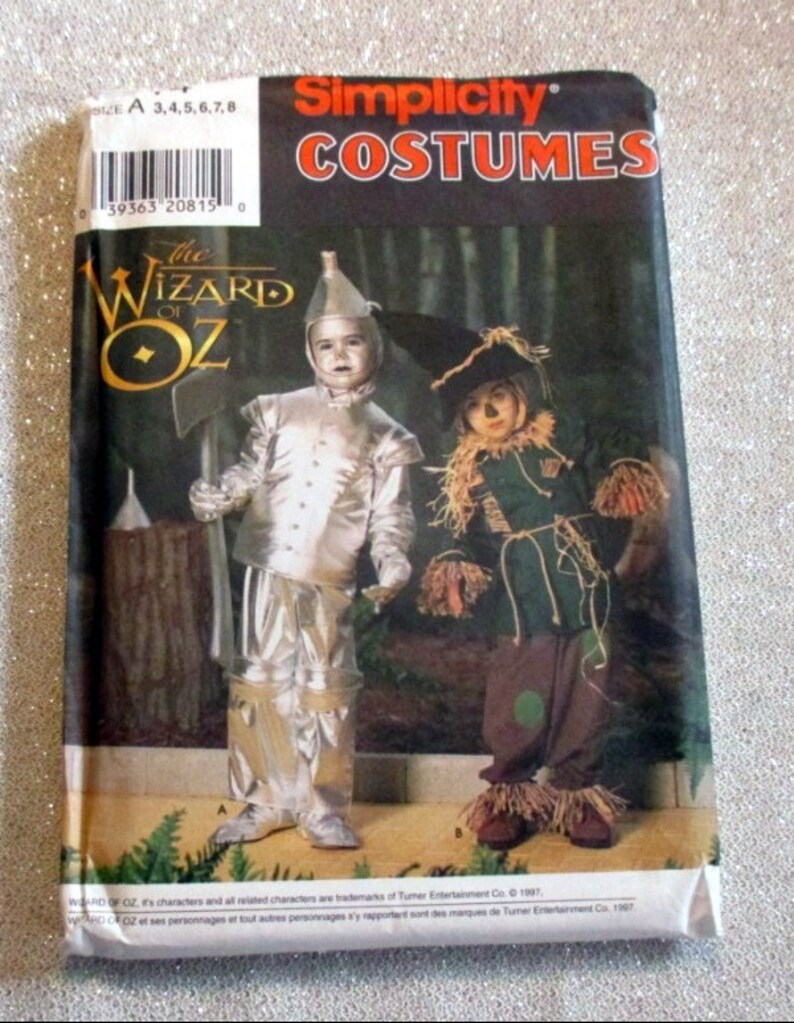 Halloween Costume Sewing Patterns Toddler & Child Sizes 3 to Etsy