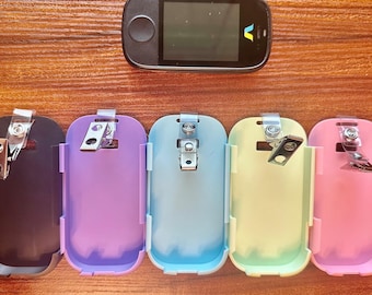 Multiple Colors~ Secure and Stylish Vocera Holder With Clip V5000