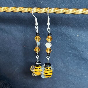 Bumble Bee Earrings