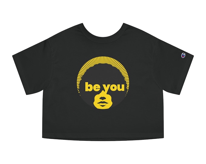 Cropped T-Shirt | Be You | Cotton |  6 sizes | 4 colors