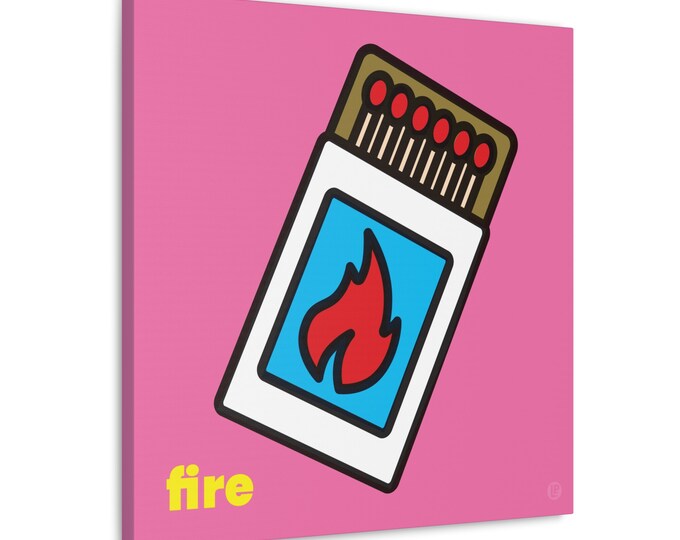 Matches | Canvas Art | Room and Wall Décor | Pop Art Style