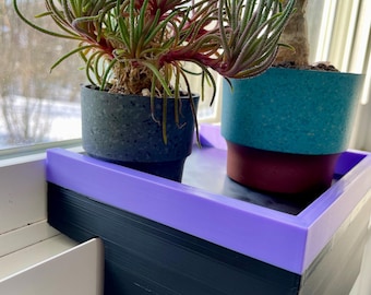Horizontal Window Plant Shelf: Maximize Space & Light