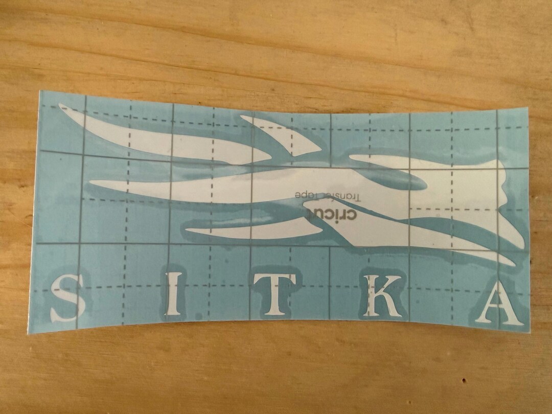 Sitka Sticker For Computer Sitka Vinyl Decal - Etsy