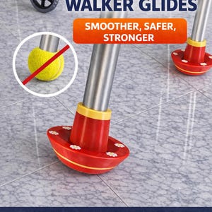 The Original Omni-Directional Walker Glides – Smooth Mobility Upgrade