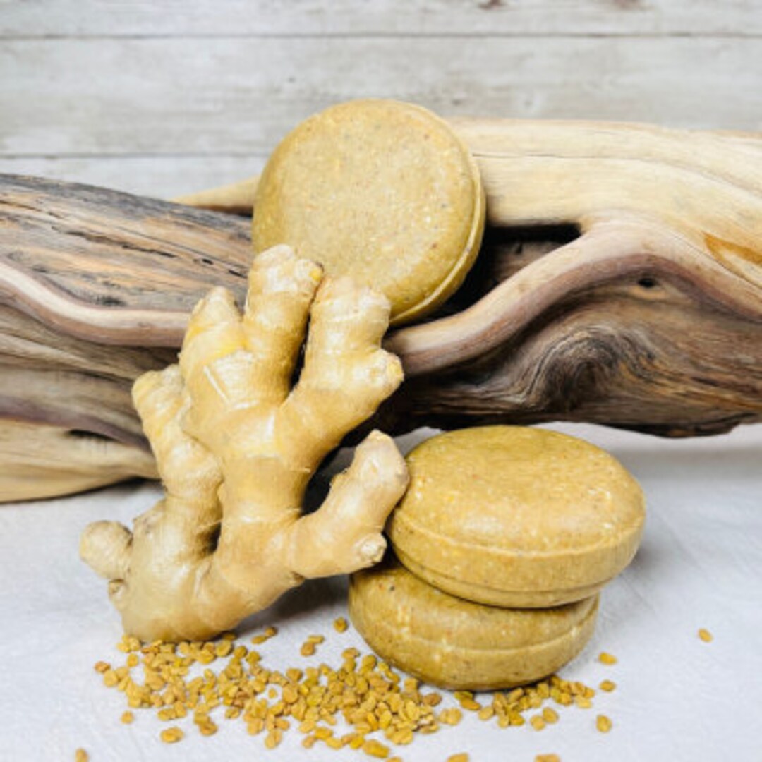 Ginger Shampoo Bar, Handcrafted Shampoo Bar, Hair Growth Shampoo Bar, Antihair Loss, Organic