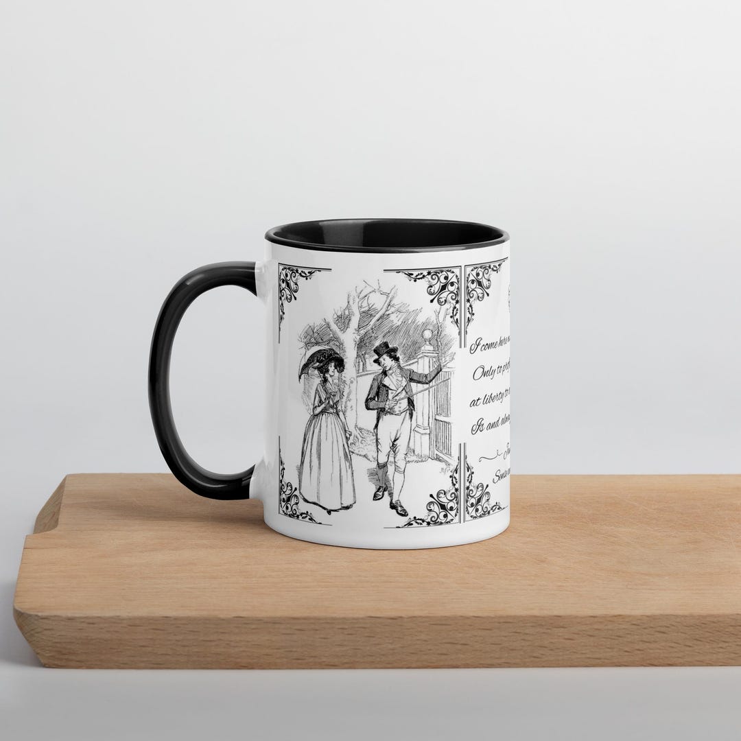 Sense Collection Jug Jane Austen Mug,sense and Sensibility - Etsy