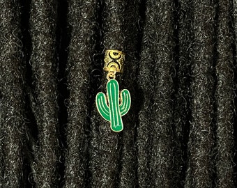 Cactus Hair Jewelry for Traditional Locs, Braids, Extensions and Twists