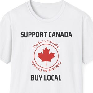 Canadian Pride, Buy Canadian, 51st State, Maple Leaf, Elbows Up, T-Shirt, Perfect for Canada Day, Support Canada, Gifts, Summer Wear.
