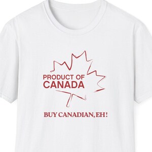 Canadian Pride, Buy Canadian, 51st State, Elbows Up, Maple Leaf, T-Shirt, Perfect for Canada Day, Support Canada, Gifts, Summer Wear.