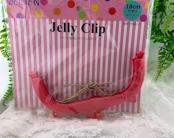 18CM PINK Jelly Clip Pirse Handle