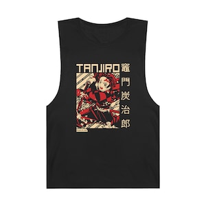 Demon Swordsman Anime Inspired, Unisex Summer Wear Top, Gift for Fans
