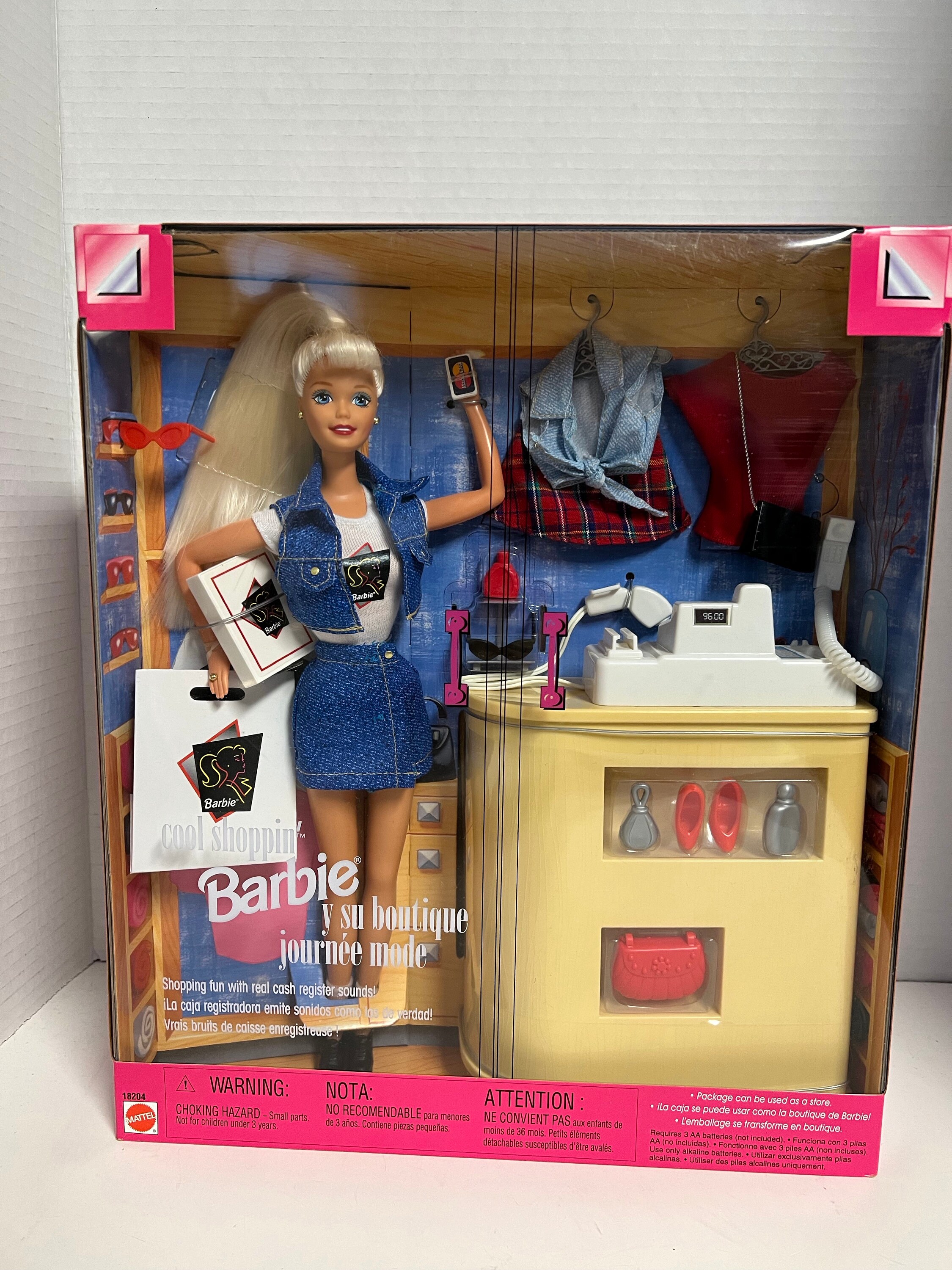 Barbie Doll Barbie Shopping Spree Game Baby Barbie Shopping Spree