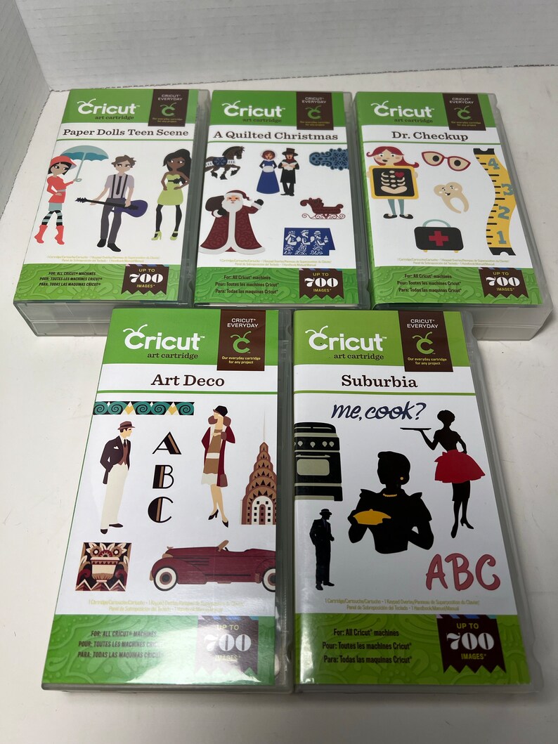 Cricut Art Cartridges, A Quilted Christmas, Paper Dolls Teen Scene, Dr