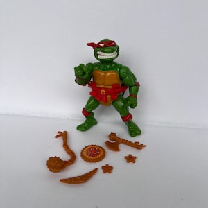 Storage Shell Raphael TMNT, 1990 Teenage Mutant Ninja Turtles