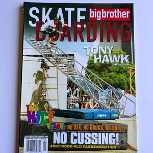 Big Brother Skateboard Magazine - Etsy