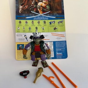 Samurai Don Movie 3 Three, Teenage Mutant Ninja Turtles TMNT 1993, Complete with Cardstock.