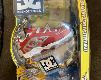 DCshoecousa DC Sneaker Keychain, Microgrooves Action Sport Replicas, Top Brand Action Sports. Microgrooves Micro Replicas. Extremely Rare!