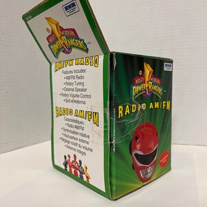 1994 Mighty Morphin Power Rangers Am FM Radio. Tested Works - Etsy