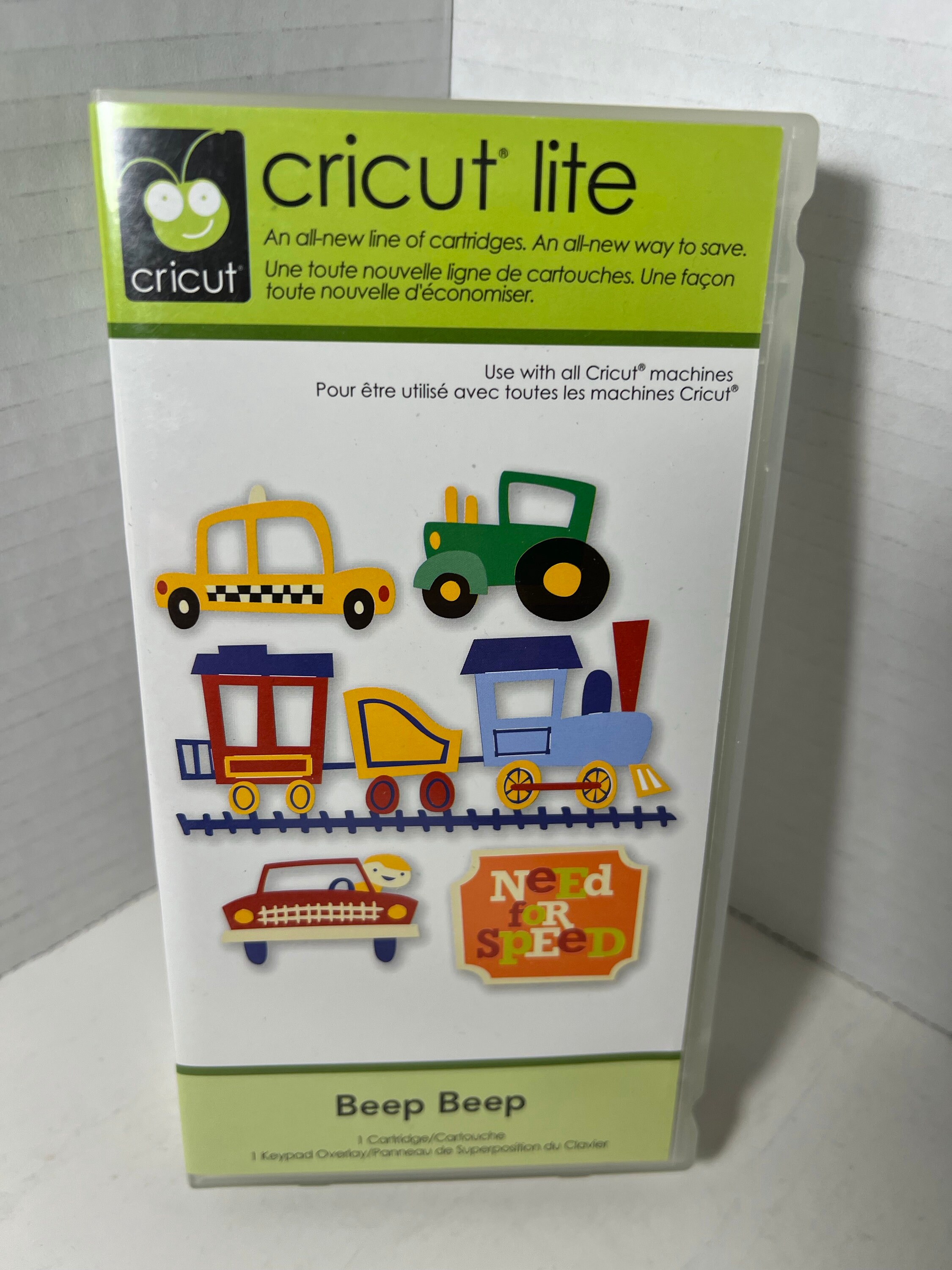 Cricut Lite Cartridge, Dude, Beep Beep, Crocs Rule, Savory, Recess