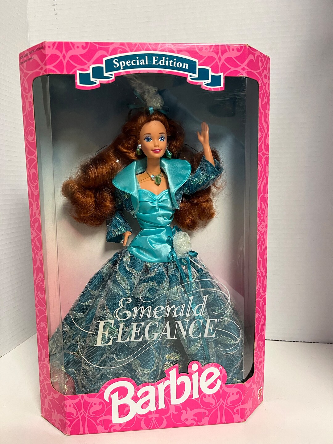 Emerald Elegance Barbie Doll Red Hair Special Edition 1994 Mattel 12322 ...