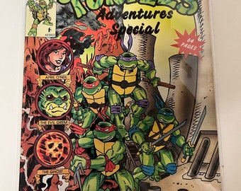 1992 TMNT  Teenage Mutant Ninja Turtles Adventures Special #2 Fall 1992, Archie TMNT Comic