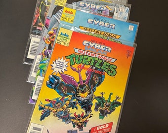 Teenage Mutant  Ninja Turtles Adventures #62 #63 #64 #65 #66 Cyber Samurai 1994 Archie Adventures, 1 - 5 Part Series,TMNT NM