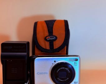 Canon IXY 920 IS Compact Digital Camera With Battery & Case. - Etsy