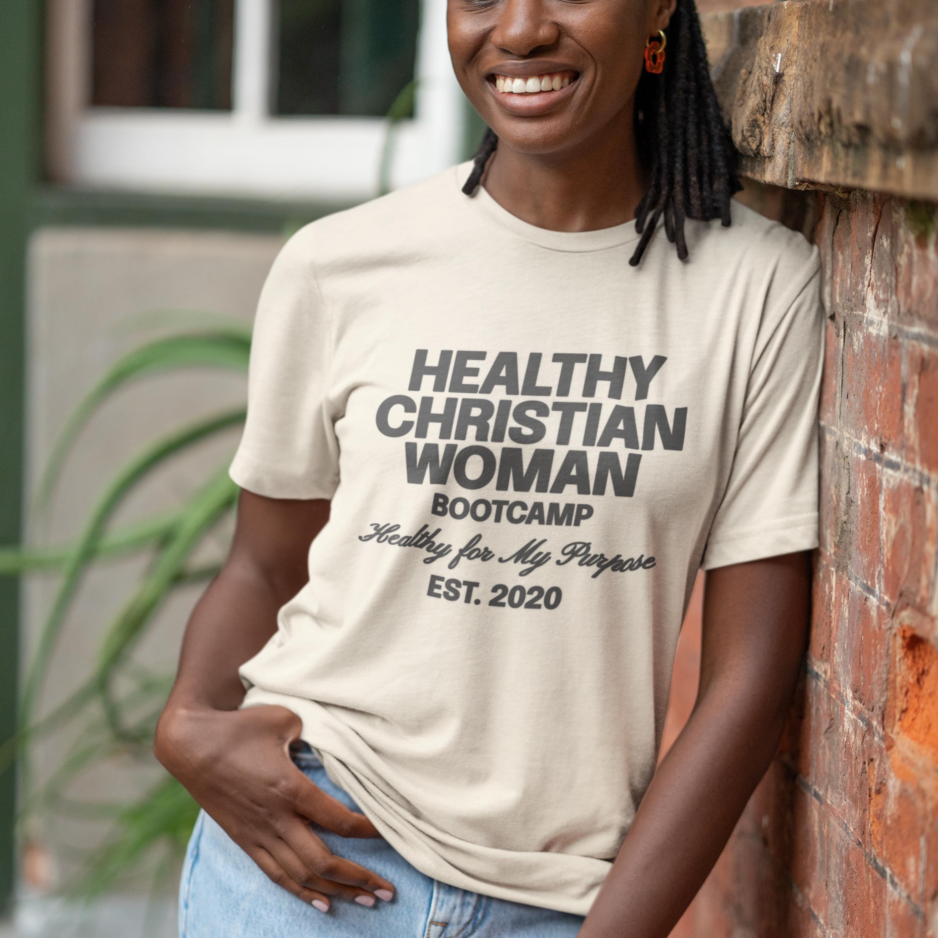 Luxury Style Christian Garment-dyed T-shirt for Healthy Christian