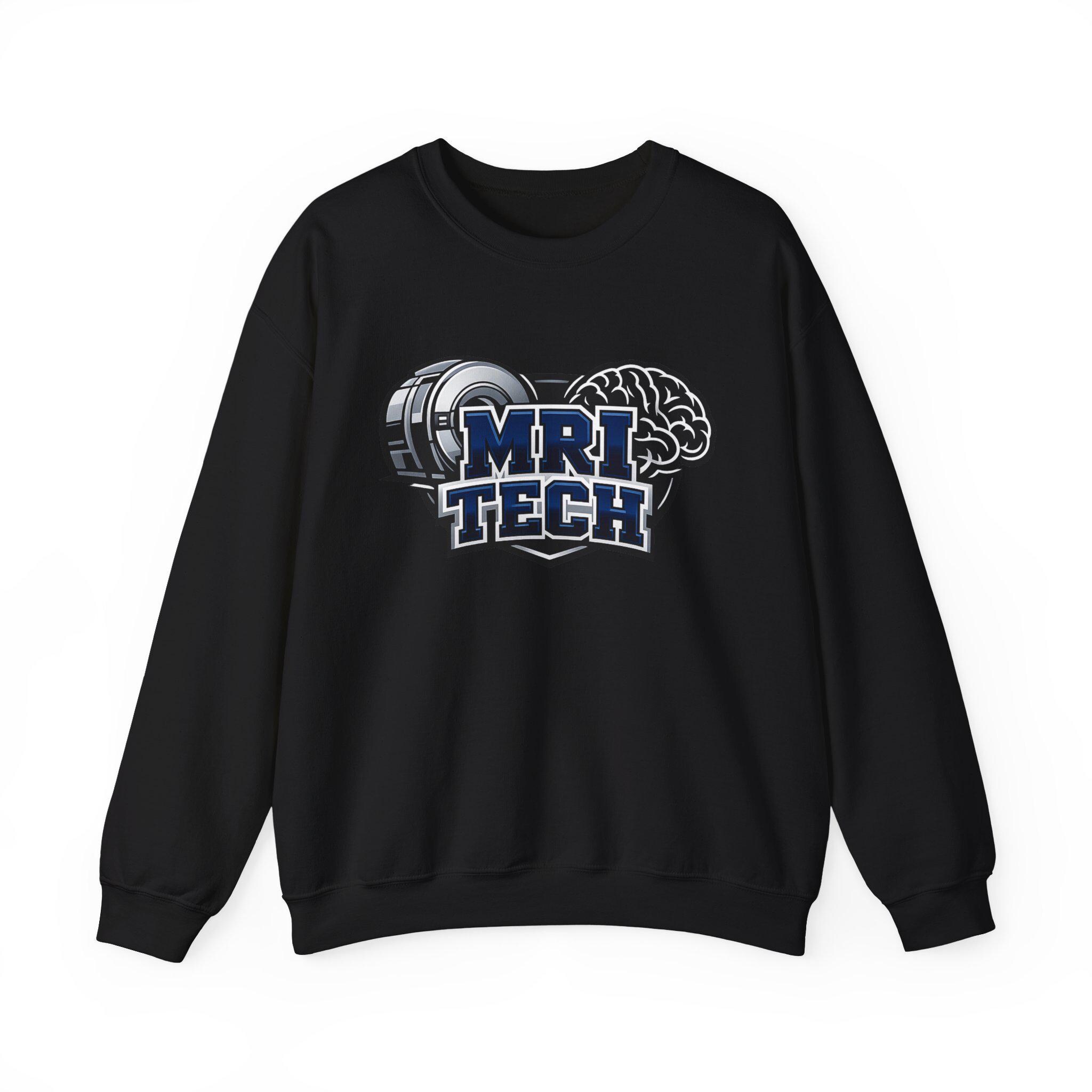 Mri Merch MRI Tech Sweatshirt, Brain & Machine Illustration Logo Hoodie ...
