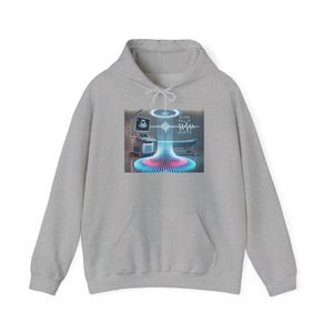 Scan Till It Hertz Hoodie | Futuristic Sonography Sweatshirt | Ultrasound Tech Pullover | Radiology Nurse Doctor Gift Apparel Medical Gift