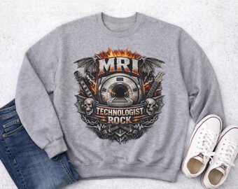 MRI Techs Rock Sweatshirt | Radiology Technician Crewneck