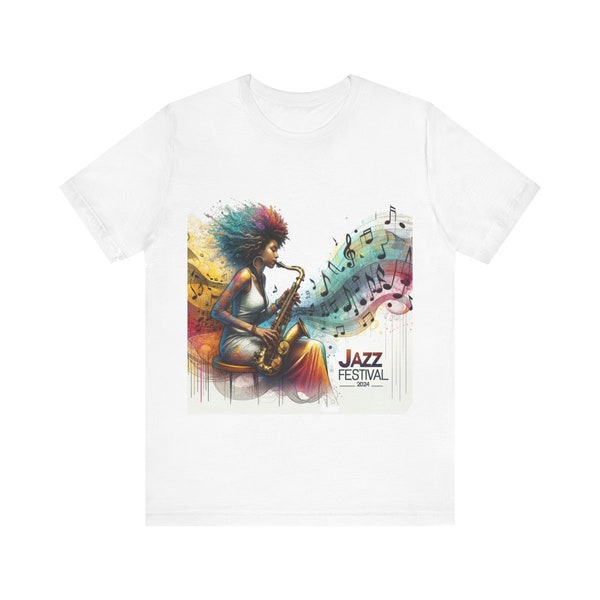 Jazz Festival 2024 - Short Sleeve Tee - Both Sides Printed