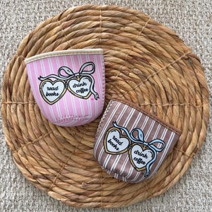 Books & Coffee | Bookish Drink Sleeve