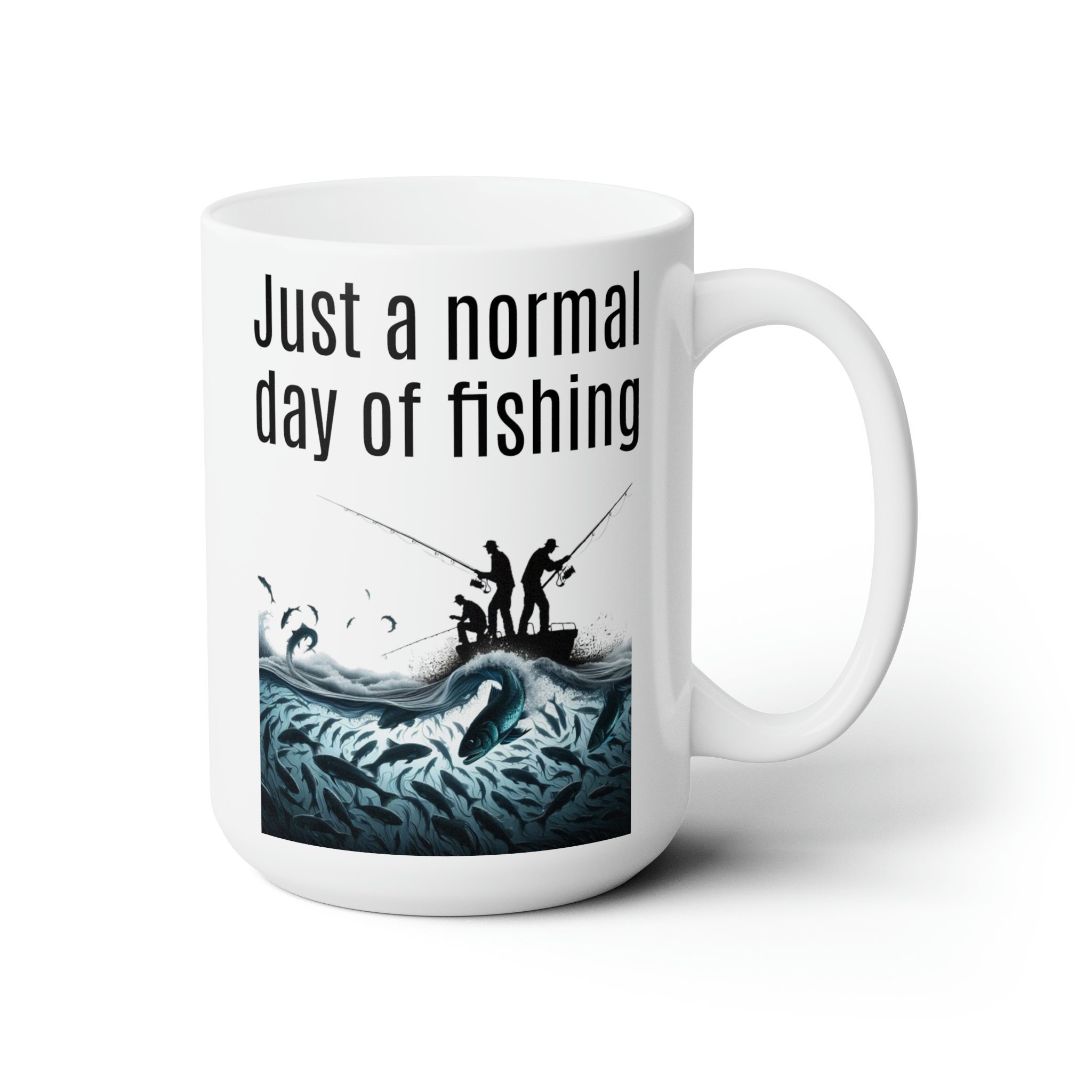 Large Fishing Mug