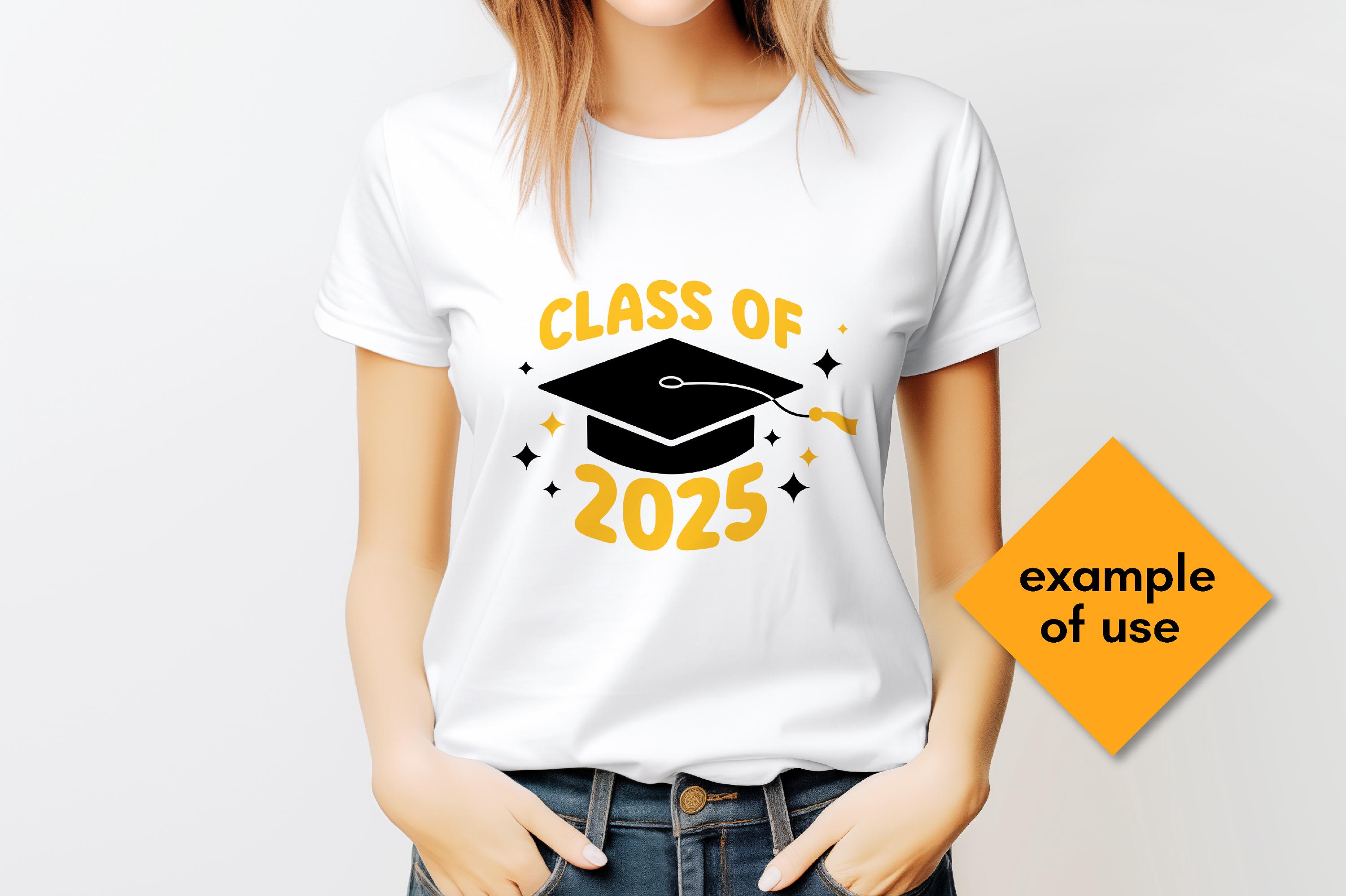 Class of 2025 SVG | Graduation 25 PNG Sublimation Academic Cap ...