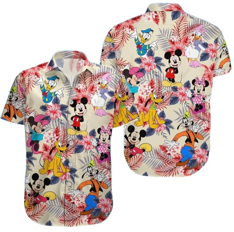 Discover Halloween Mickeyy Hawaiian Shirt, Mickeyy And Friends Hawaii Shirt