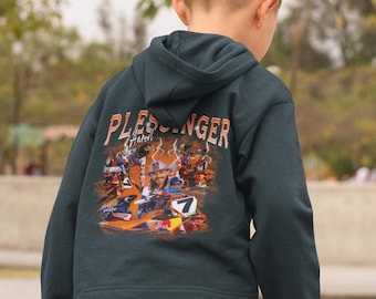 Aaron Plessinger Motocross Toddler Hoodie: Kids Supercross Fleece Pullover