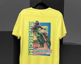 Anaheim California Retro Supercross Unisex Jersey T-Shirt, Braap Booth, Supercross Merch