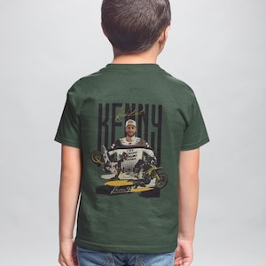 Ken Roczen Supercross Kids T Shirt, Unisex Graphic Tee, Motocross Youth Shirt, Dirt Bike Racing Child Top, Boys and Girls Tee