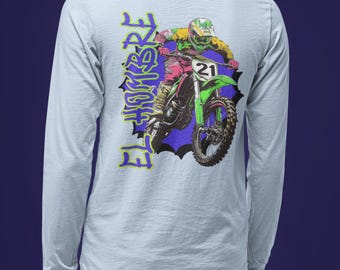 Jason Anderson Motocross Graphic Tee: El Hombre Long Sleeve Shirt