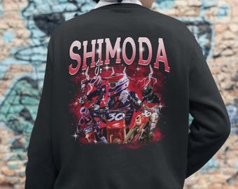 Jo Shimoda Supercross Sweatshirt: Motocross Fan Apparel