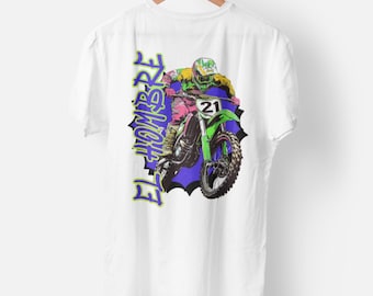 Vintage Jason Anderson Supercross T-Shirt: Retro Motocross Tee